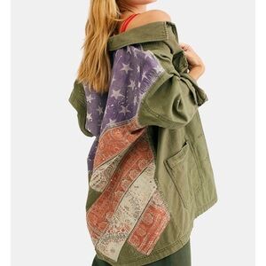 Free People Spruce Military Jacket